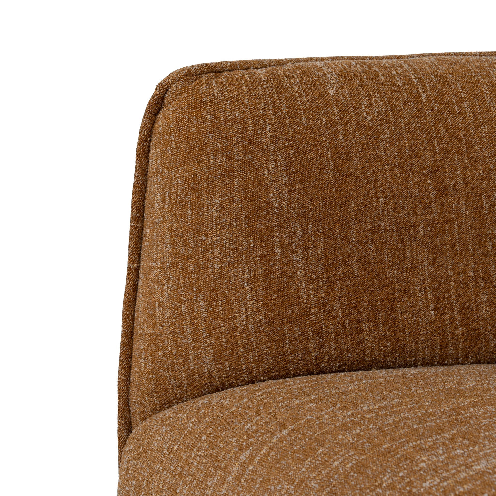 Chapman 2 Seater Fabric Sofa - Ginger Brown K Sofa-Core