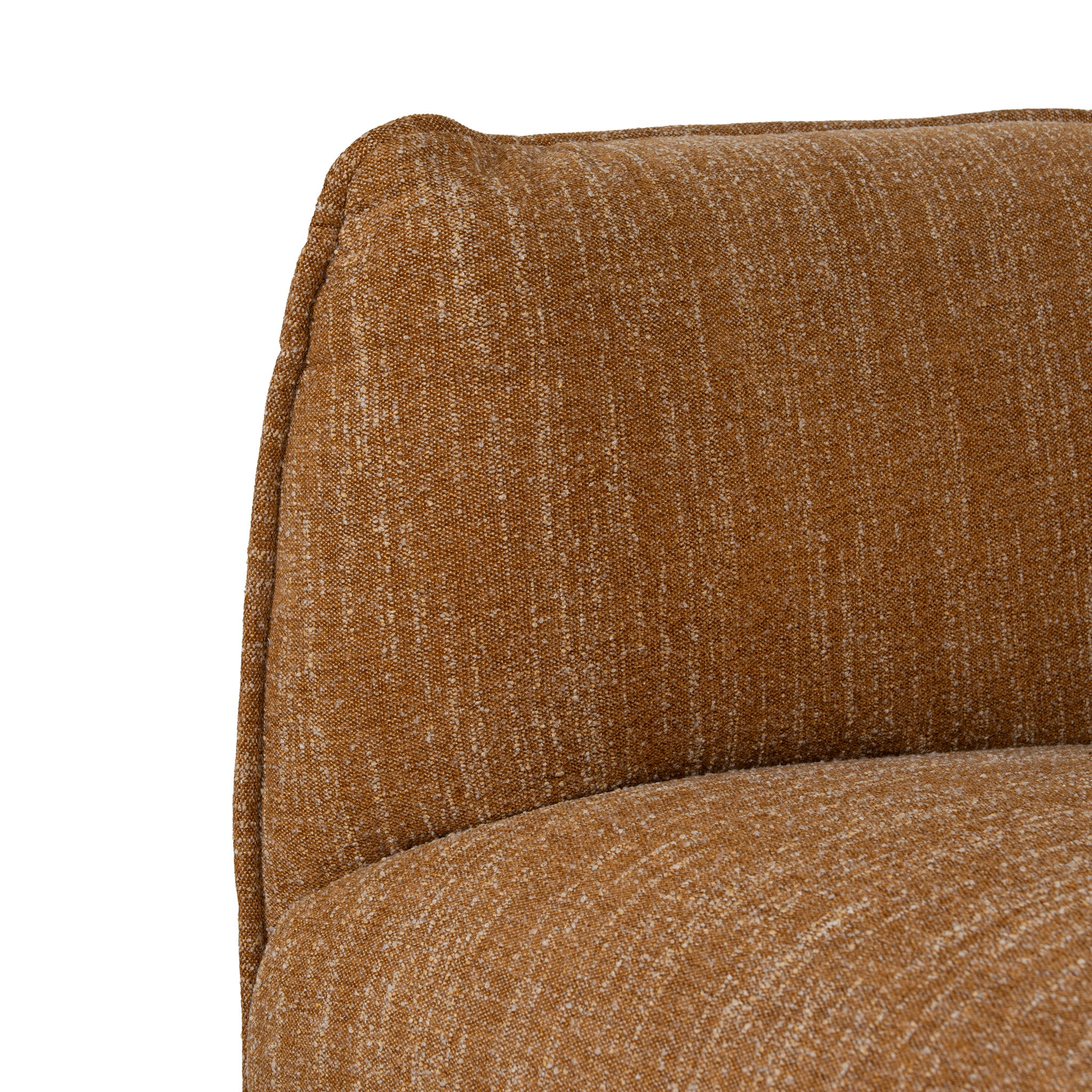Chapman 3 Seater Fabric Sofa - Ginger Brown K Sofa-Core