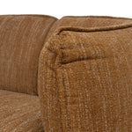 Chapman 3 Seater Fabric Sofa - Ginger Brown K Sofa-Core