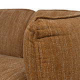 Chapman 3 Seater Fabric Sofa - Ginger Brown K Sofa-Core