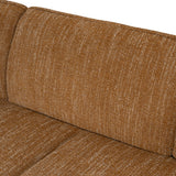Chapman 3 Seater Fabric Sofa - Ginger Brown K Sofa-Core