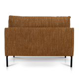 Emilis Fabric Armchair - Ginger Brown