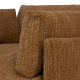 Emilis Fabric Armchair - Ginger Brown