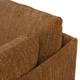 Emilis Fabric Armchair - Ginger Brown