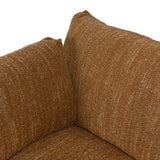 Emilis Fabric Armchair - Ginger Brown