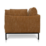 Emilis Fabric Armchair - Ginger Brown
