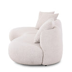 Cosimo Left Chaise Sofa - Verona Ivory Chaise Lounge Diro-Core