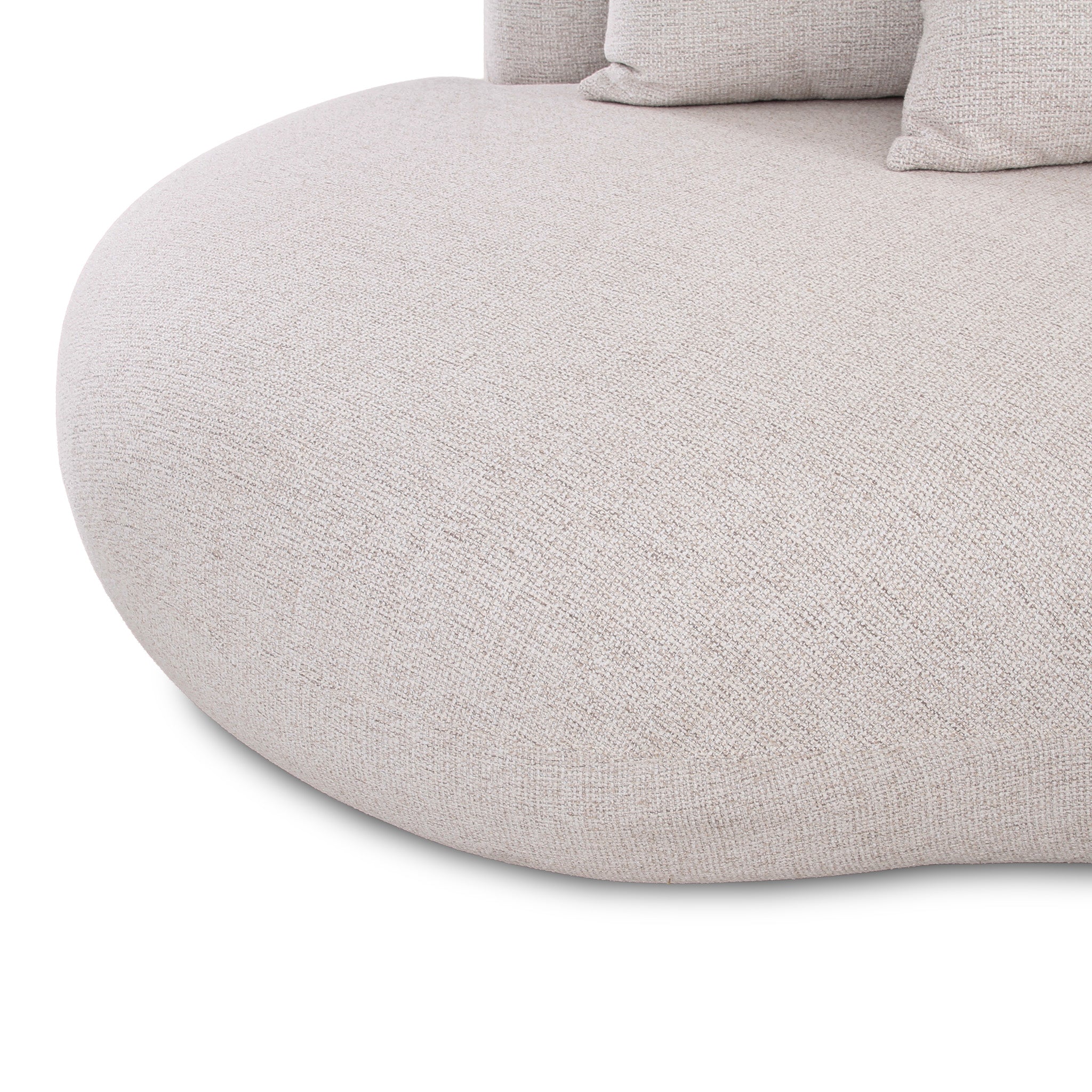 Cosimo Left Chaise Sofa - Verona Ivory Chaise Lounge Diro-Core