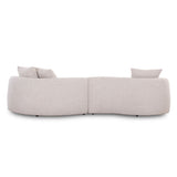 Cosimo Right Chaise Sofa - Verona Ivory Chaise Lounge Diro-Core