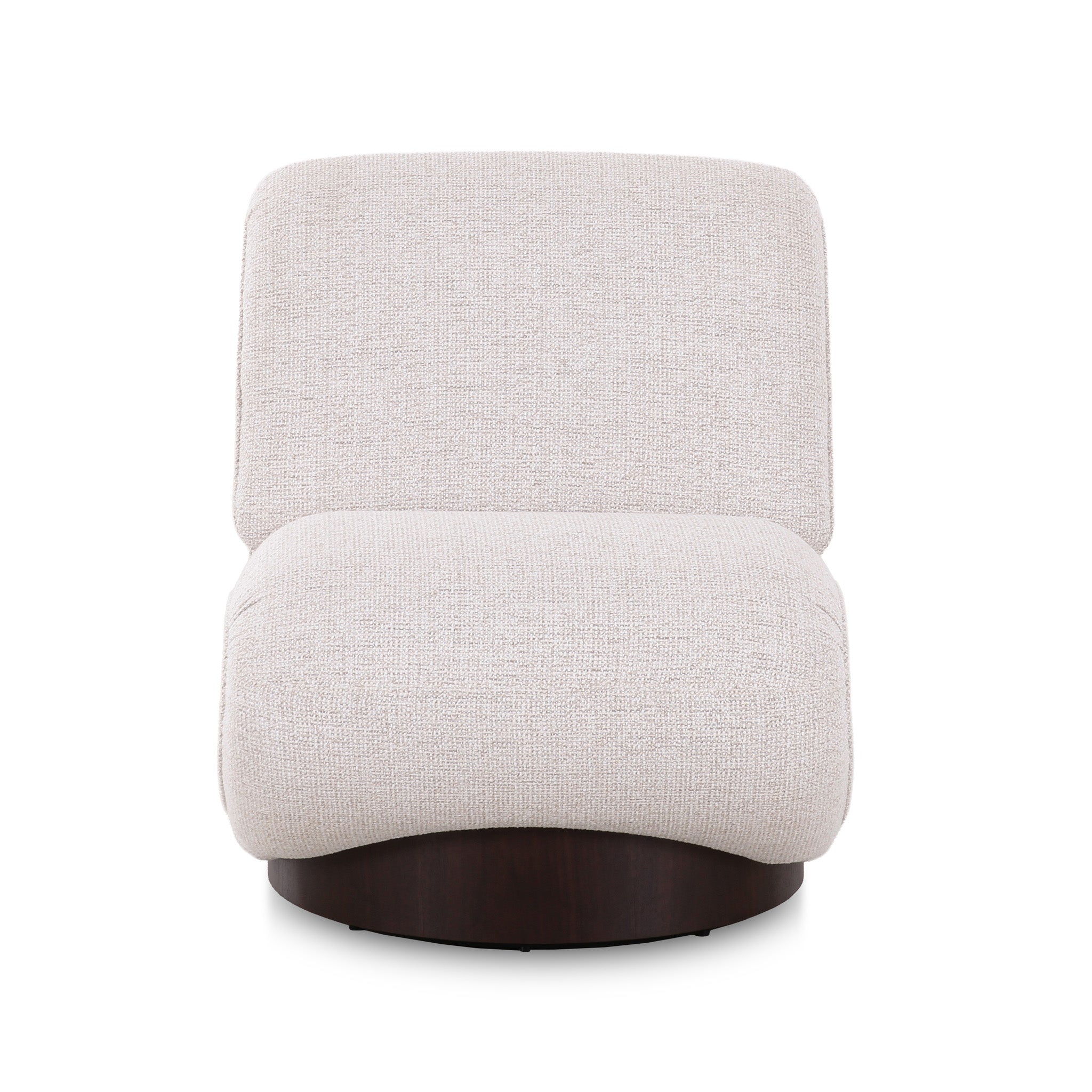Rocco Swivel Lounge Chair - Verona Ivory Lounge Chair Diro-Core