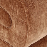 Kuno 46cm Ottoman - Blink Terracotta Ottoman Diro-Core