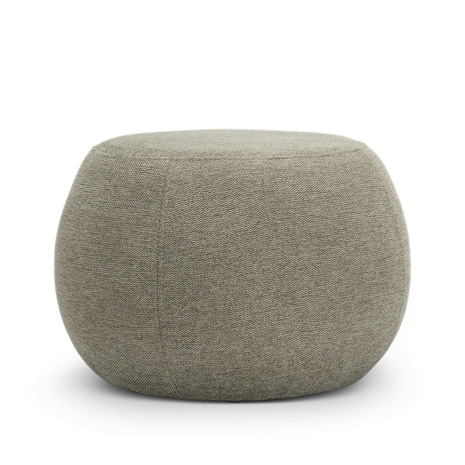 Raven 50cm Round Ottoman - Light Moss Ottoman Eastern-Local