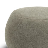 Raven 50cm Round Ottoman - Light Moss Ottoman Eastern-Local