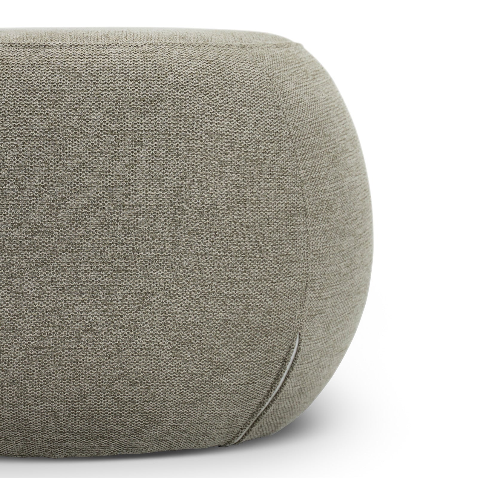 Raven 50cm Round Ottoman - Light Moss Ottoman Eastern-Local