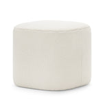 Kelsa 41cm Square Ottoman - Bouclé Cream Ottoman Eastern-Local