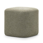 Kelsa 41cm Square Ottoman - Moss Green Ottoman Eastern-Local