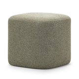 Kelsa 41cm Square Ottoman - Moss Green Ottoman Eastern-Local