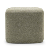 Kelsa 41cm Square Ottoman - Moss Green Ottoman Eastern-Local