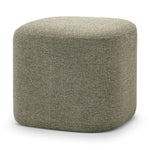 Kelsa 41cm Square Ottoman - Moss Green Ottoman Eastern-Local