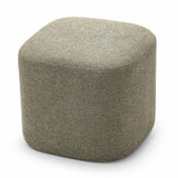 Kelsa 41cm Square Ottoman - Moss Green Ottoman Eastern-Local