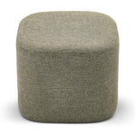 Kelsa 41cm Square Ottoman - Moss Green Ottoman Eastern-Local