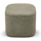 Kelsa 41cm Square Ottoman - Moss Green Ottoman Eastern-Local