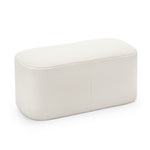 Kelsa 81cm Ottoman Bench - Bouclé Cream Ottoman Eastern-Local