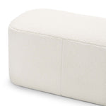 Kelsa 81cm Ottoman Bench - Bouclé Cream Ottoman Eastern-Local