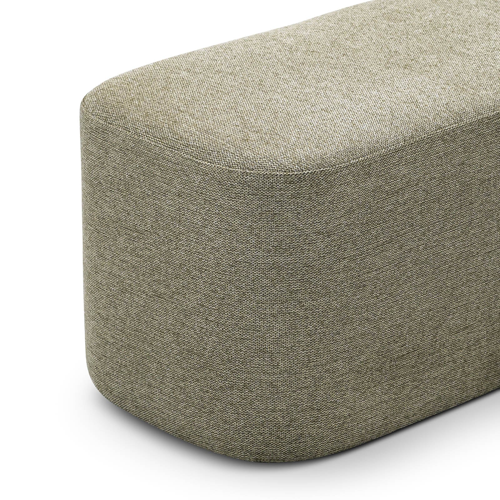 Kelsa 81cm Ottoman Bench - Moss Green Ottoman Eastern-Local