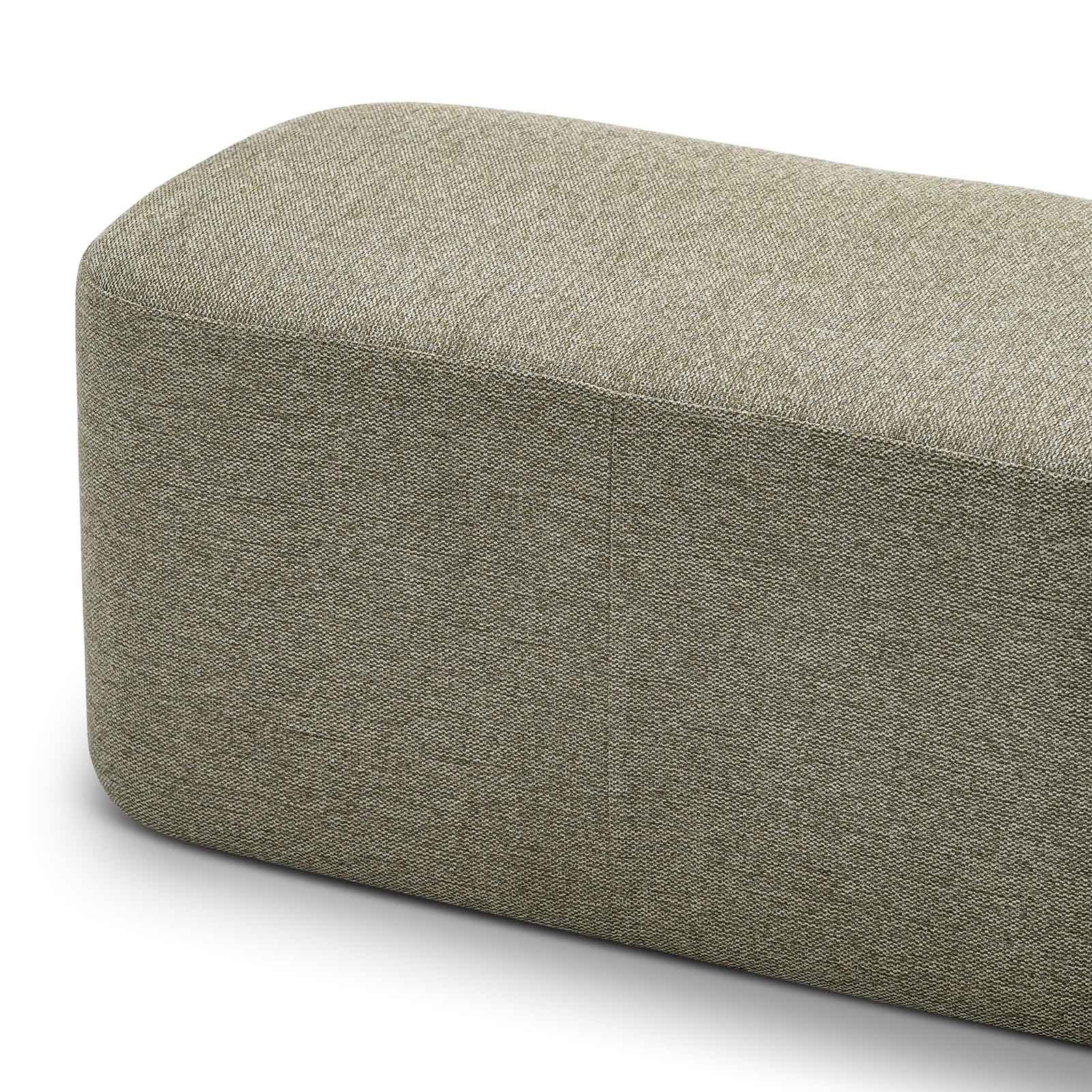 Kelsa 81cm Ottoman Bench - Moss Green Ottoman Eastern-Local