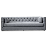 Aurea 3 Seater Fabric Sofa - Graphite Grey Casa-Core