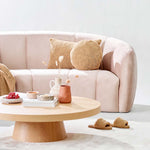 Marisol 3 Seater Fabric Sofa - Blush Sofa Original Sofa-Core   