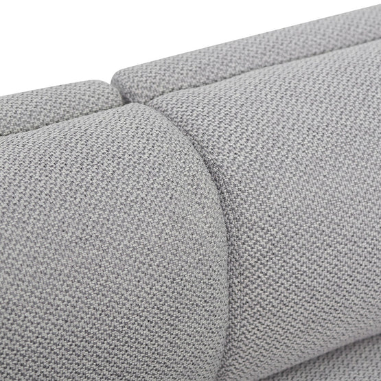 Mullen 4 Seater Fabric Sofa - Grey Sofa Casa-Core   