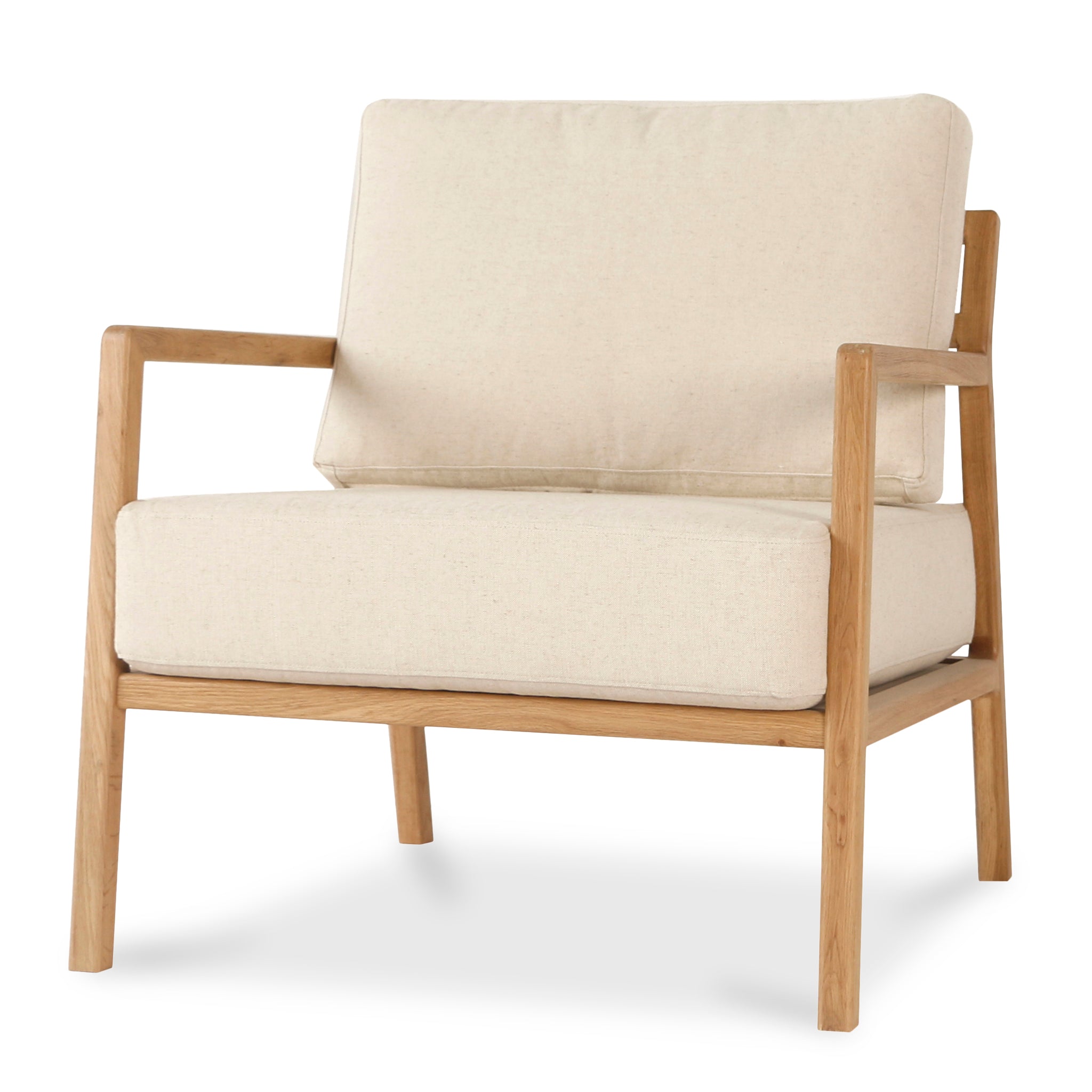 Trenton Fabric Armchair - Dawn Beige Armchair LJ-Core