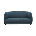 Ex Display - Chapman 2 Seater Fabric Sofa - Dark Blue Sofa K Sofa-Core