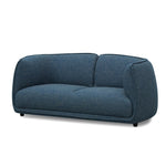 Ex Display - Chapman 2 Seater Fabric Sofa - Dark Blue Sofa K Sofa-Core