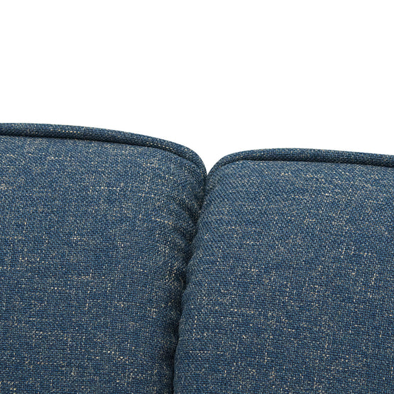 Chapman 2 Seater Fabric Sofa - Dark Blue Sofa K Sofa-Core   
