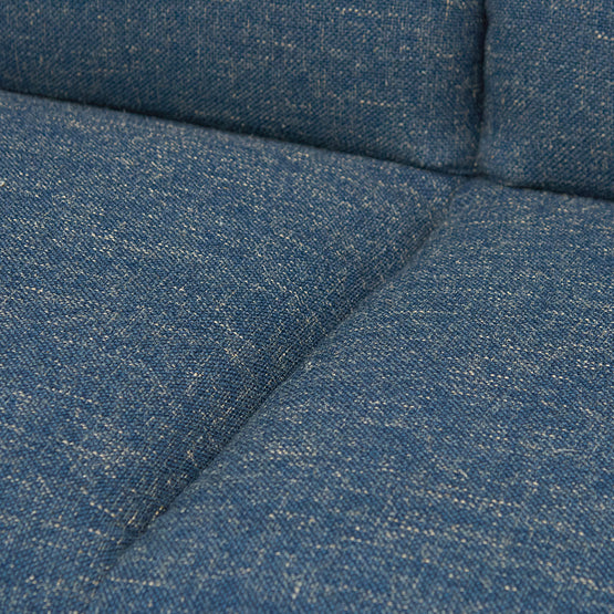 Chapman 2 Seater Fabric Sofa - Dark Blue Sofa K Sofa-Core   