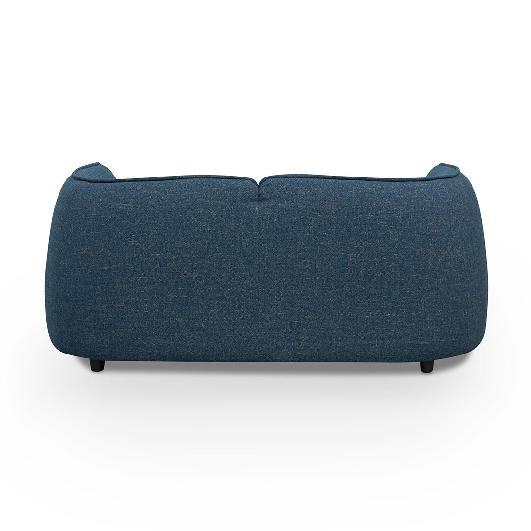 Ex Display - Chapman 2 Seater Fabric Sofa - Dark Blue Sofa K Sofa-Core