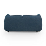 Ex Display - Chapman 2 Seater Fabric Sofa - Dark Blue Sofa K Sofa-Core