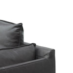 Lucio 2 Seater Sofa - Shadow Grey Leather