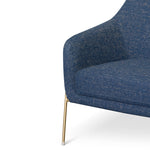 Noah Fabric Armchair - Dark Blue Armchair K Sofa-Core   