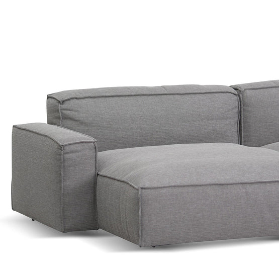 Roshil Left Chaise Sofa - Graphite Grey Chaise Lounge K Sofa-Core   