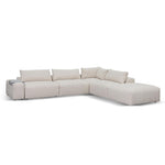 Oliver Modular Chaise Fabric Sofa - Taupe Beige Chaise Lounge K Sofa-Core   