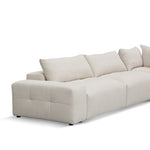 Oliver Modular Chaise Fabric Sofa - Taupe Beige Chaise Lounge K Sofa-Core   
