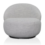 Ex Display - Isla Swivel Fabric Lounge Chair - Fog Grey Lounge Chair K Sofa-Core