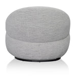 Ex Display - Isla Swivel Fabric Lounge Chair - Fog Grey Lounge Chair K Sofa-Core