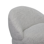 Ex Display - Isla Swivel Fabric Lounge Chair - Fog Grey Lounge Chair K Sofa-Core