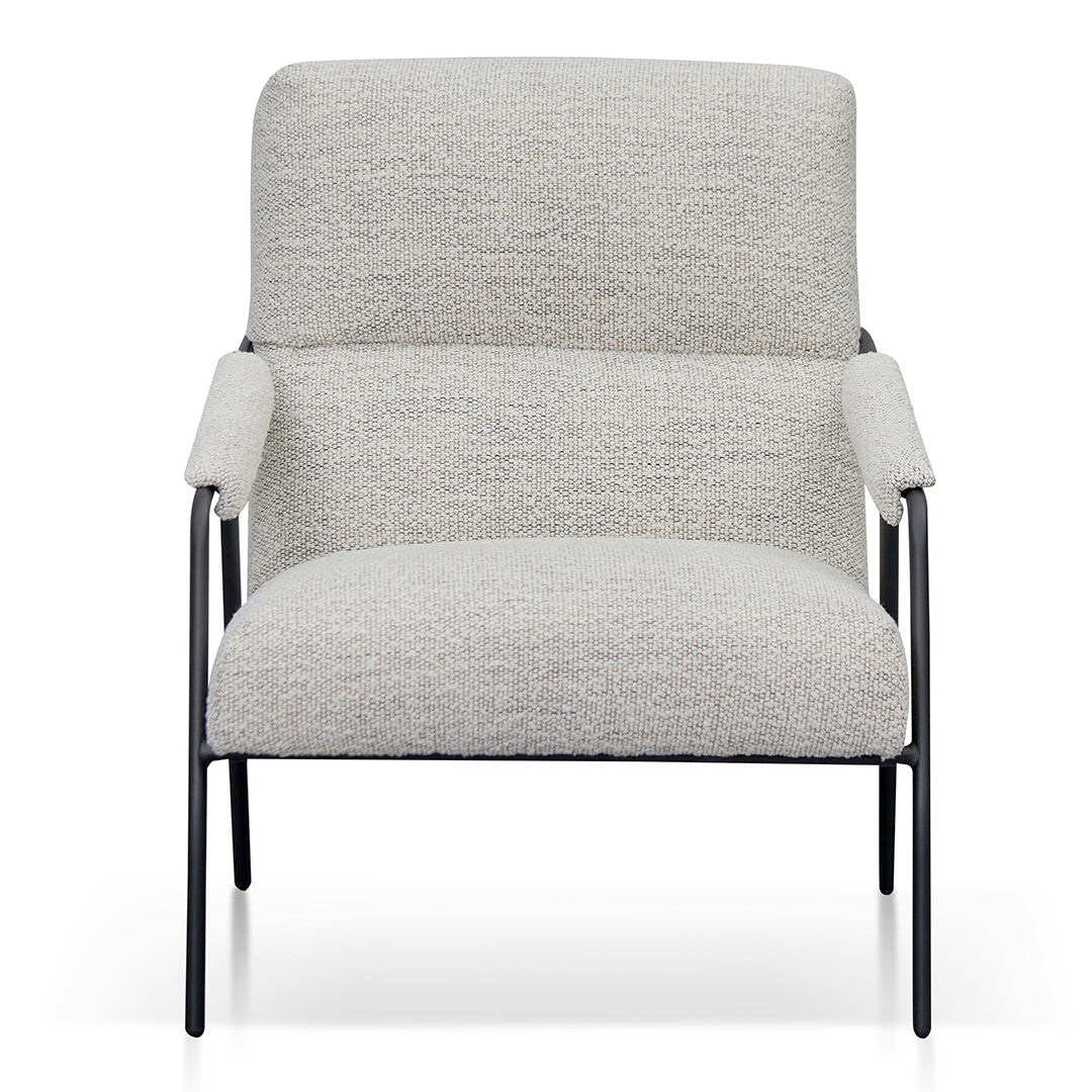 Jack Fabric Armchair - Fog Grey Armchair K Sofa-Core   