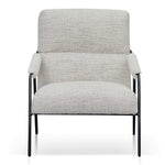 Jack Fabric Armchair - Fog Grey Armchair K Sofa-Core   